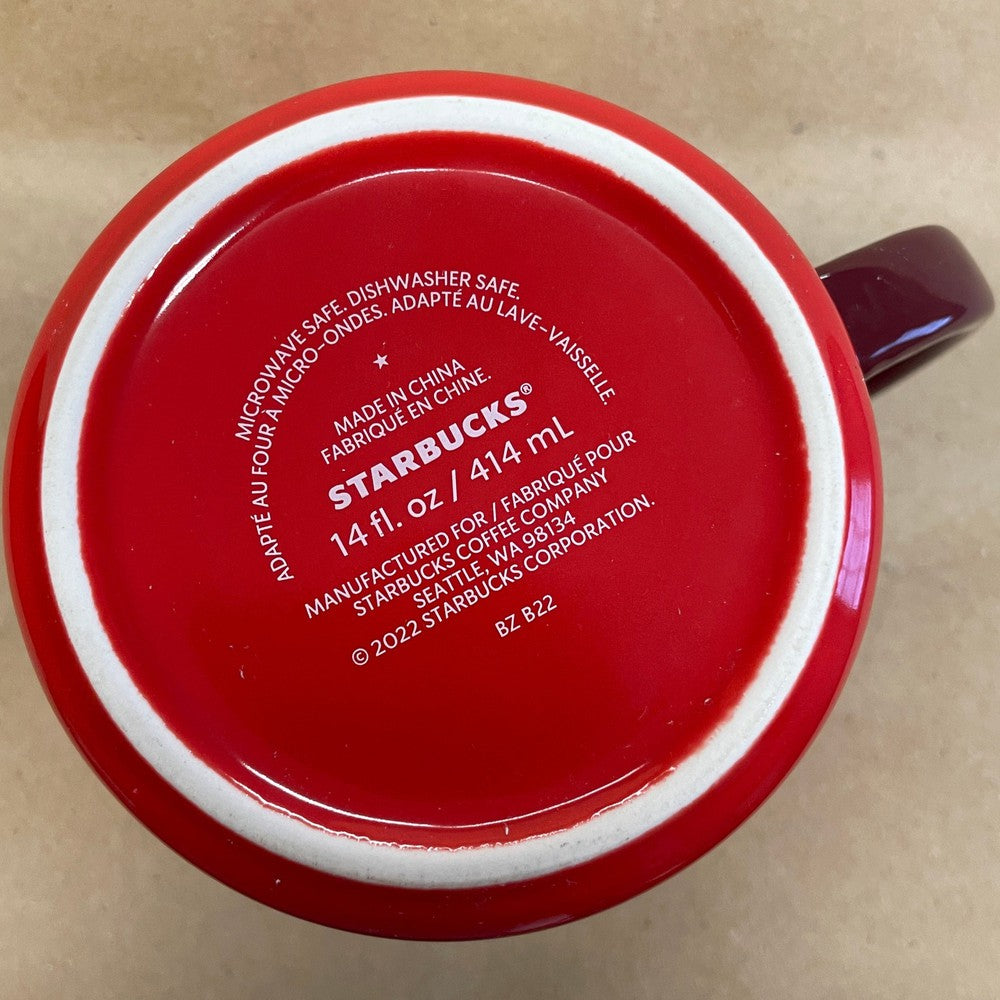 Starbucks Holiday Woodland Lace Mug-2022
